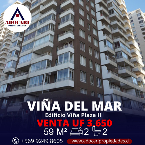 Viña Del Mar / Viña Plaza Ii / Depto 2d 2b 