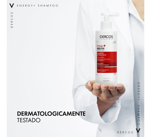 Vichy Dercos Thechnique Shampoo Antiqueda 400g Original
