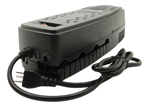 Imagen 4 de 4 de Regulador De Voltaje Automático Unitec 8 Tomas 2000va /1000w