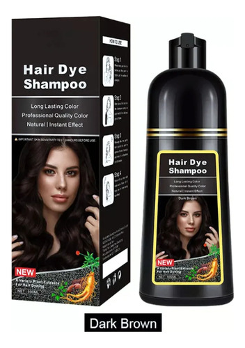 Shampoos Instantâneos Para Tingir O Cabelo 500ml.da1