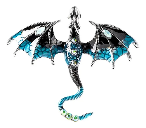 2 Men's Rhinestone Animal Brooch - Elegant Fashion 2 Pcs