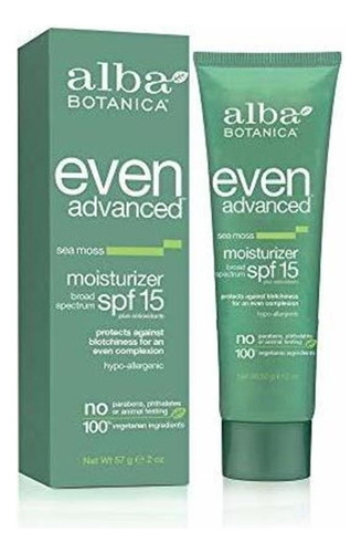 Alba Botanica Even Advanced Hidratante Natural Sea Moss 