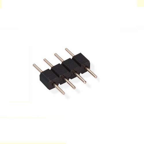 01 Emenda Conector Macho Fita Led 4 Pinos Rgb 5050 E 3528