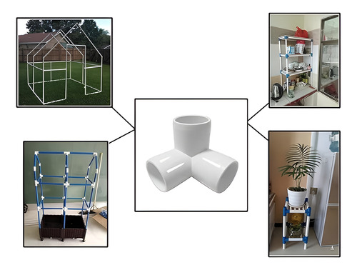 Codos De 3 Salidas. Tri Codos Pvc 1/2 Sch40