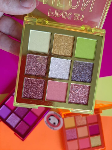 Nueva Paleta De Sombras Neon Girl Pink21 Original