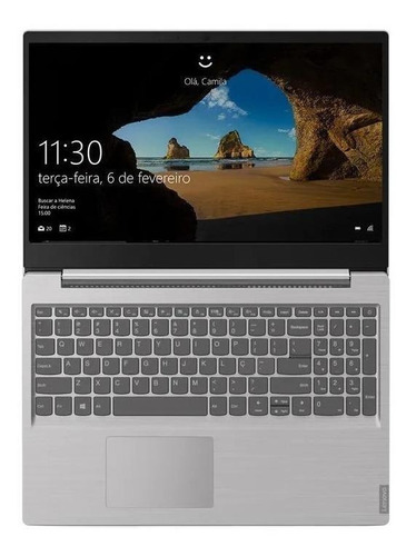 Imagem 3 de 6 de Notebook Lenovo IdeaPad S145-15IWL prata 15.6", Intel Core i7 1065G7 8GB de RAM 256GB SSD, Gráficos Intel Iris Xe G7 80EUs 1920x1080px Windows 10 Home