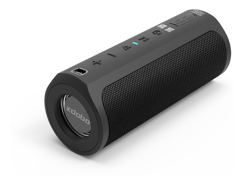 Alto-falante Xdobo Hero 1999 portátil com bluetooth waterproof preto