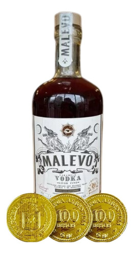 Vodka Premium Malevo Especial Caramelo 750 Ml Donald Drinks 