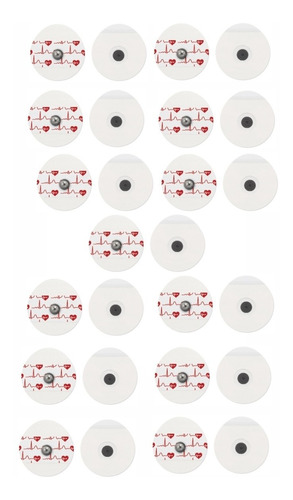 Electrodo Desechable Ecg Adulto Bio Protech 50 Pz