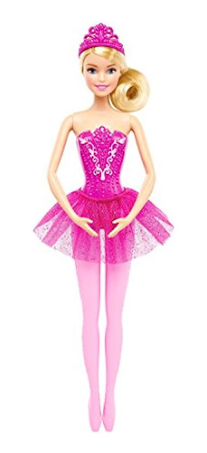 Muñeca Barbie Bailarina De Cuento De Hadas, Rosa