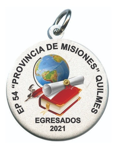 Medallas Egresados Jardín Abanderado Pack  15 Unidades