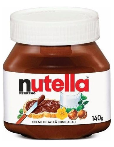Nutella Pequeña Untable 140 Gr.