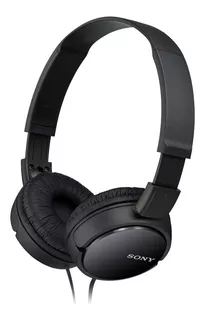 Fone de ouvido on-ear Sony ZX Series MDR-ZX110 preto