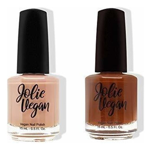 Esmalte De Uñas - Jolie Vegan 2 Piece Nail Polish Set - 