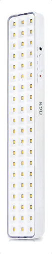 Luminária de emergência Elgin 48LEM6010000 LED 3 W 100V/240V branca