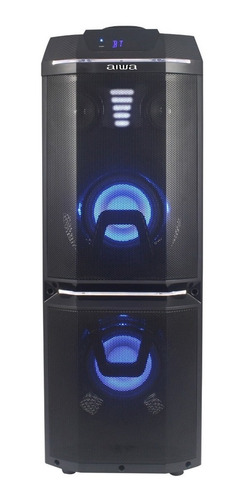 Imagen 1 de 5 de Parlante Aiwa Awpok100 Con Bluetooth Negra 100v/240v