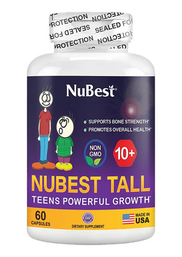 Nubest Tall 10+  Apoya La Salud Óptima Para Niños (10+) 