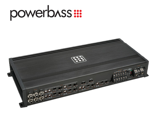 Amplificador Powerbass Pbx-600.6 Clase D 4 Canales 1800w Max