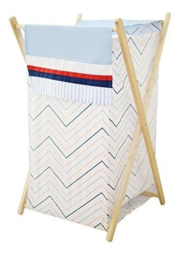 My Baby Sam First Mate Hamper, Azul-azul Marino-rojo-bla