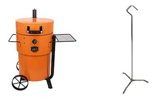 19202100 Bronco Pro Drum Smoker, Naranja Y Súper Brochetas, 