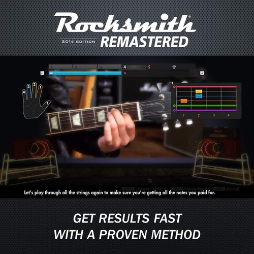Ps4 Rocksmith 2014 Remastered / Incluye Real Tone Cable