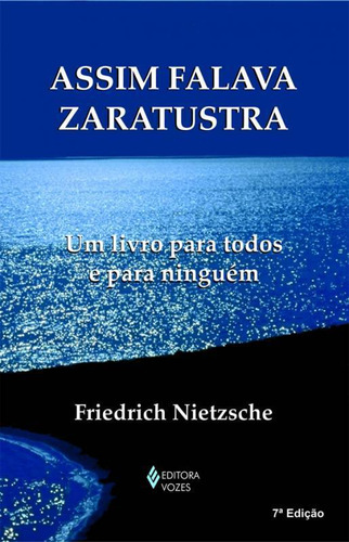 Assim Falava Zaratustra: Livro P/ Todos, Capa Brochura