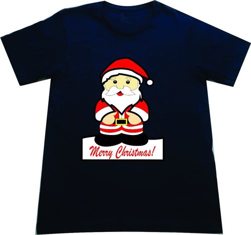 Camisetas Navideñas Papa Noel Santa Claus Navidad Para Todos