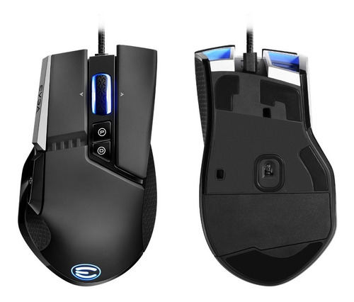 Imagen 5 de 6 de Mouse Gamer Evga X17 16.000 Dpi Customizable 5 Perfiles