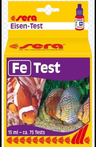 Sera Test Hierro Fe 75 Mediciones - Aquarift