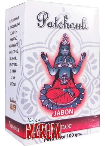Jabón Patchouli Prosperidad Y Amor