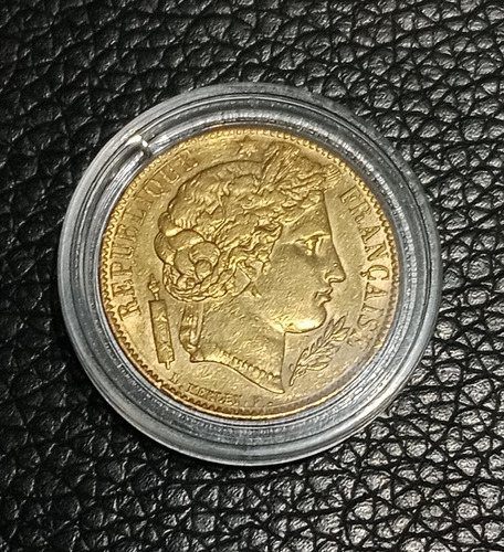Moneda De 20 Francos De Oro, Francia 1851