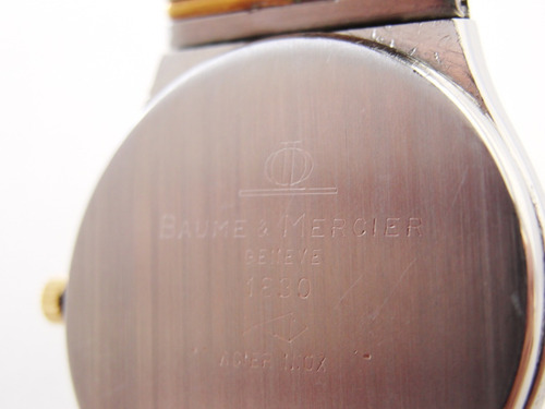 Relógio Baume & Mercier Aço E Ouro - Masculino - Original