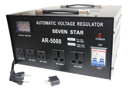 Sevenstar Ar Ar 5000 W - Reglador/estabilizador De Voltaje R