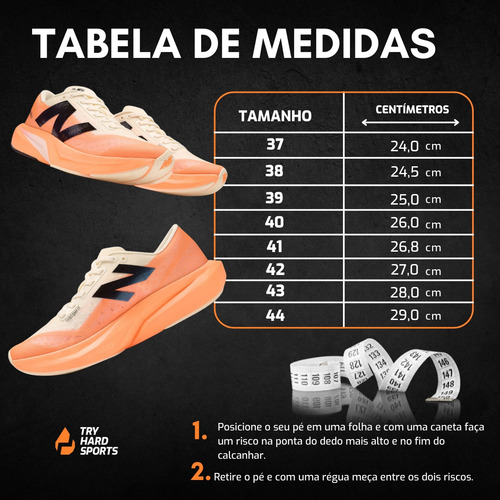 Tênis Corrida New Balance Fuelcell Rebel V4 Laranja Feminino