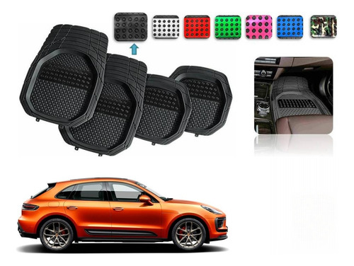 Tapetes 4pz Charola 3d Color Porsche Macan 2014 A 2024