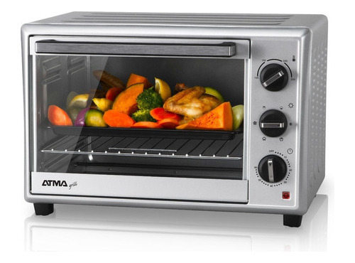 Horno Eléctrico Grill Atma Hga4022pi 1500w 40l 250° Plateado 220v