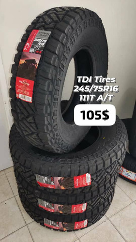 Gomas 245 75 R16 Marca Tdi Tires