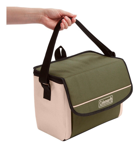 Imagen 2 de 9 de Conservadora Bolso Termico Coleman 18latas Olive Coleman