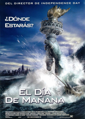 El Día Después De Mañana - Película Dvd - Español Latino