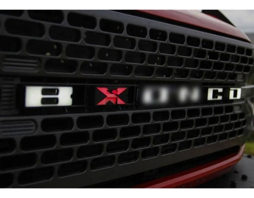 Emblema De Parrilla Led Bronco Secuencial