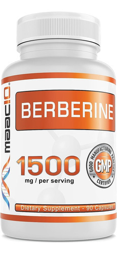 Suplemento Berberina 500mg Maac10 