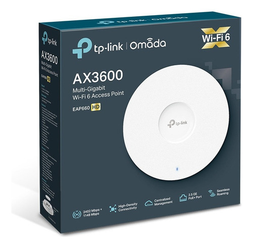 Punto Acceso Inalámbrico Multi-gigabit Doble Banda Eap660 Hd