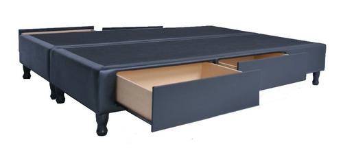 Imagen 2 de 9 de Cama Con 4 Cajones, 2 Plazas 140 X 190 Cm Entrega Sin Cargo*