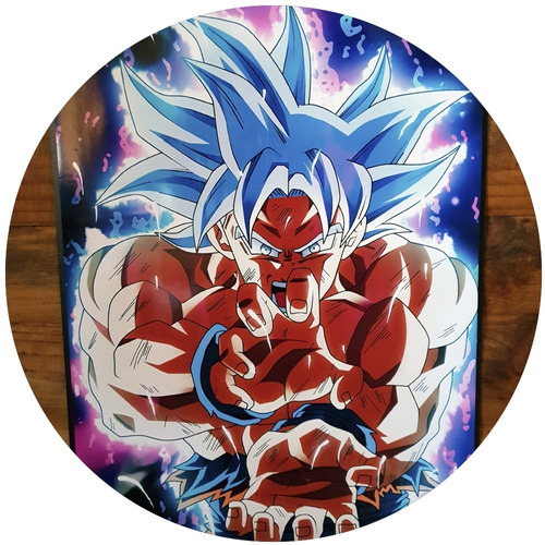 Cuadro Poster Dragonball 002, Goku Ultra Instinto Kamehameha