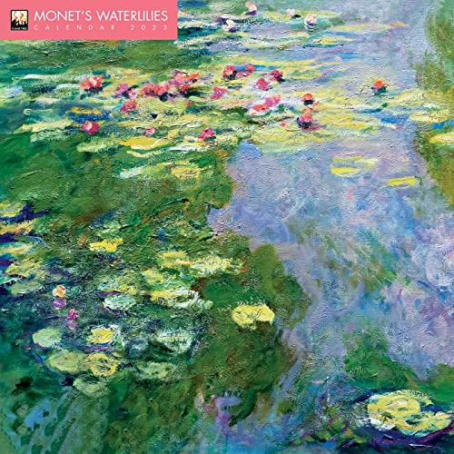 Calendario De Pared 2023 Con Nenúfares De Monet (calendario