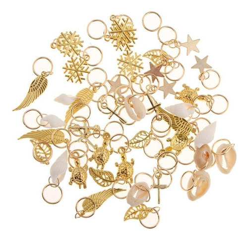 Para Aplicable A 50pcs Anillo Bucle Para Cabello Accesorios