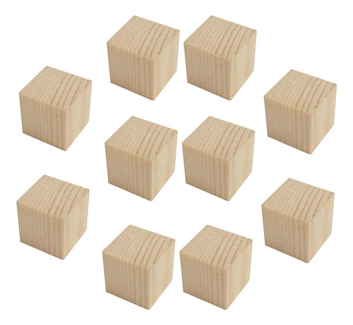 Bloques De Madera Sin Terminar Bloques De 6cmx6cmx6cm