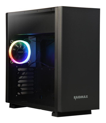 Gabinete Raidmax Enigma Preto Janela De Vidro Mid S14tb