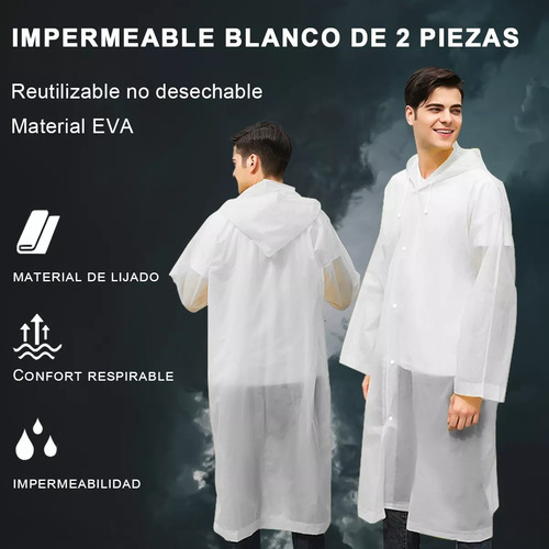 Portable Capa For Capucha Capa Lluvia Type Manga Model