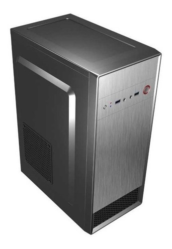 Imagen 4 de 10 de Gabinete De Pc Escritorio Aluna Con Fuente 500w Midtower